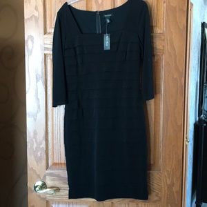 Instantly Slimming black dress NWT